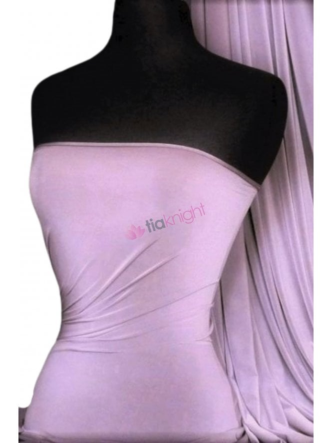 Clearance Silk Touch 4 Way Stretch Fabric- Light Lavender Q53 LTLVD