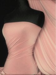 Clearance Silk Touch Stretchy Fabric- Rose Gold Q53 RSGD