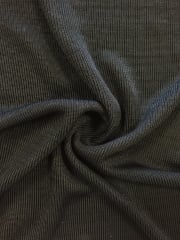 Clearance Slinky (103 cms) Nylon Stretch Pin Stripe Fabric- Black SQ161 BK
