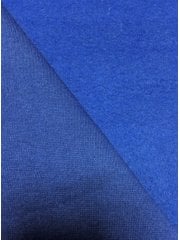 Clearance Sweatshirt Fleece Backed Super Soft Tubular Fabric- Royal Blue SQ240 RBL