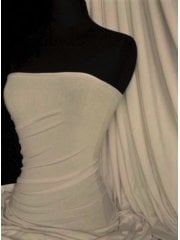 Clearance Viscose Rayon 4 Way Stretch Jersey Fabric- Cashew Q300 CSH