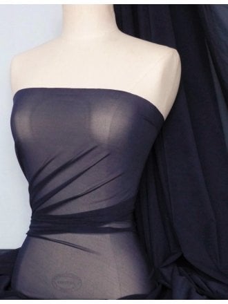 Corsetry Power Mesh/ Net Material - Midnight Purple Q107 MDPPL