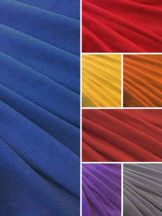 Cotton Fine Rib 1x1 Elastane Stretch T-Shirt Fabric- SQ209