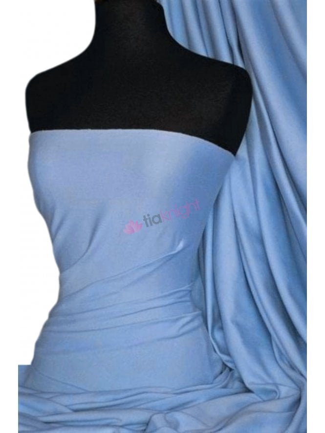 Cotton Lycra 70" Wide Jersey 4 Way Stretch Fabric- Periwinkle Blue Q35AA PWK