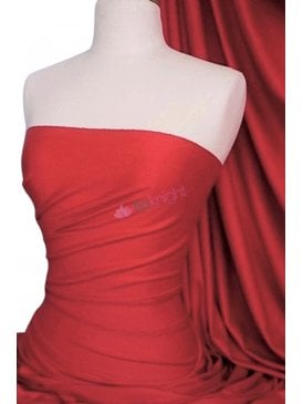 Cotton Lycra 70" Wide Jersey 4 Way Stretch Fabric- Red Q35AA RD