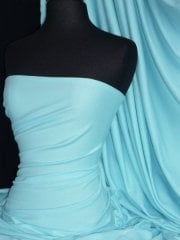Cotton Lycra Jersey 4 Way Stretch Fabric- Baby Blue Q35 BBL