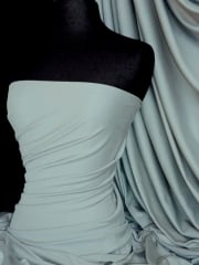 Cotton Lycra Jersey 4 Way Stretch Fabric - Cloud Grey Q35 CGR