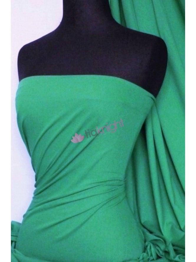 Cotton Lycra Jersey 4 Way Stretch Fabric- Jade Q35 JD