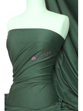 Cotton Lycra Jersey 4 Way Stretch Fabric- Jungle Green Q35 JNG