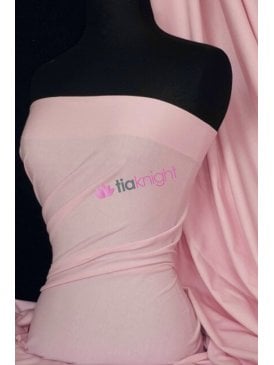 Cotton Lycra Jersey 4 Way Stretch Fabric- Light Peach Q35 LPCH
