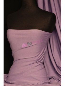 Cotton Lycra Jersey 4 Way Stretch Fabric- Marl Mauve Q35 MMVE