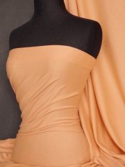 Cotton Lycra Jersey 4 Way Stretch Fabric- Peach Q35 PCH