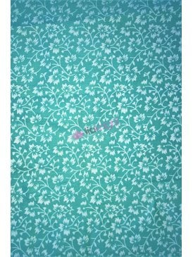 Cotton Poplin Non-Stretch Material- Botanical Florals Q1415