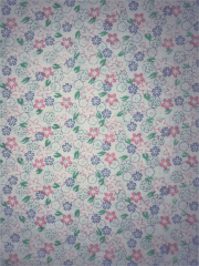 Cotton Poplin Non-Stretch Material- Moana Florals Q1417 IVMLT