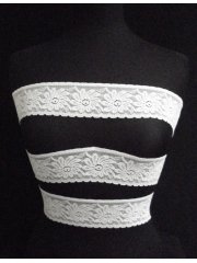 Cream Flower Lace Trim