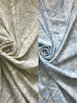 Crepe Blouse/Dress Fabric- Marble SQ693