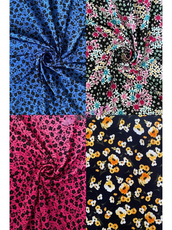 Crepe Blouse/Dress Fabric- Summer Prints SQ794