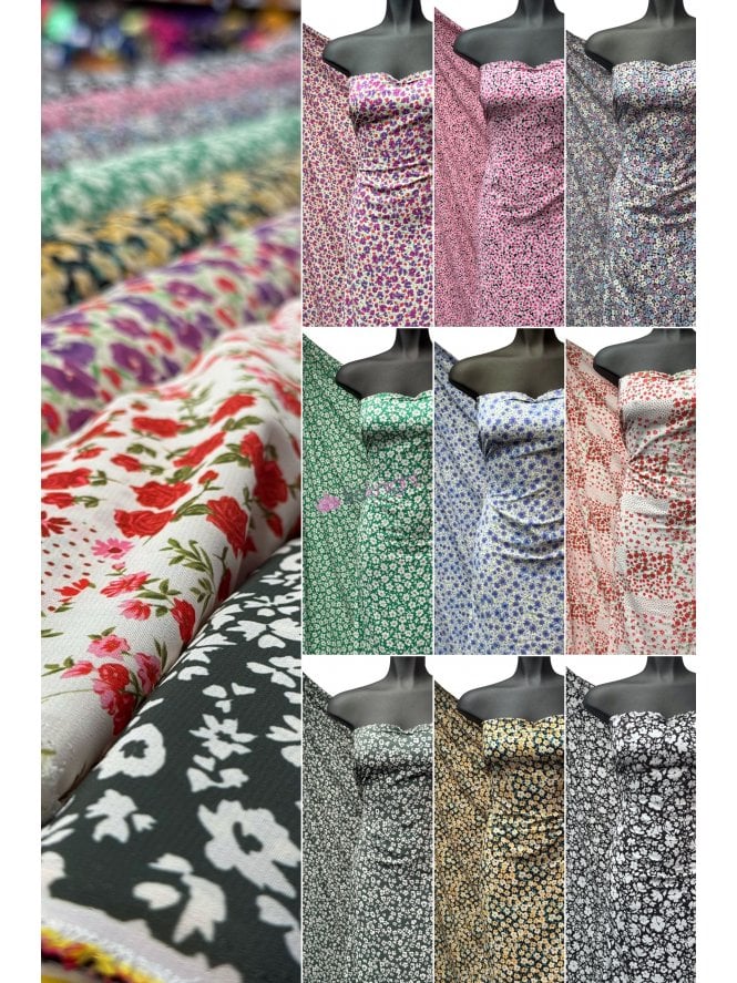 Crepe Woven Blouse/Dress Crafts Fabric