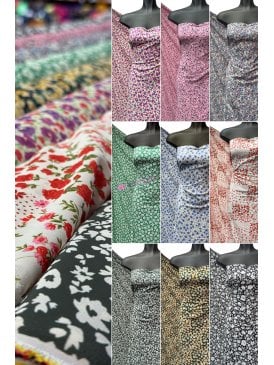 Crepe Woven Blouse/Dress Crafts Fabric