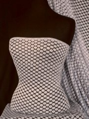 Crochet Daisy Stretch Lace- Lilac SQ17 LLC