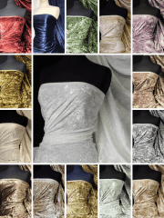 Crushed Glitz Velour/Velvet Woven Interior Fabric- SQ269