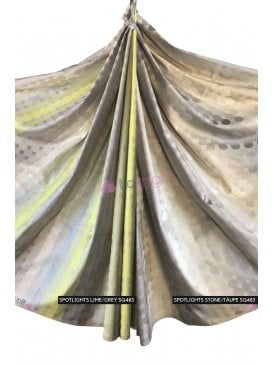Designer Curtain Upholstery Fabric Printed Interior Material- 143-145cm Width