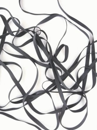 Elastic Swimwear Natural Rubber Stretchy Tape 6 mm- Grey SQ564