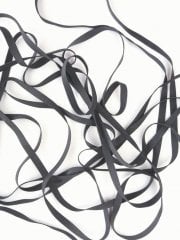 Elastic Swimwear Natural Rubber Stretchy Tape 6 mm- Grey SQ564