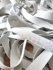 Elastic Swimwear Natural Rubber Stretchy Tape 6 mm- White SQ564
