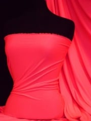 Enya Crepe 4 Way Stretch Jersey Fabric- Neon Pink Q1169 NPN