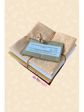 Fat Quarter Cotton Crafting Bundle x Autumn 5 Pieces