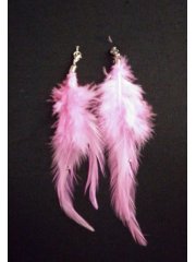 Feather Embellishment (Two Set)- Pink EM215 PN