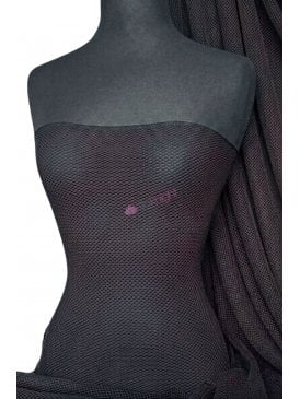 Fishnet 2mm 4 Way Stretch Material- Black Q317 BK
