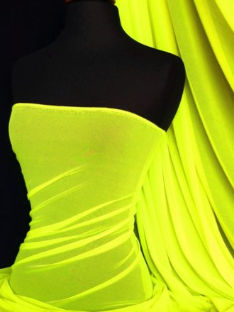 Flo Yellow RS Power Mesh Material