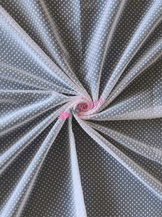 Georgette Soft Touch Dobby Sheer Fabric- Powder Pink SQ649 PN