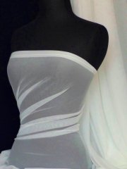 Helenka Mesh Stretch Sheer Dress Material- Cream Q443 CRM