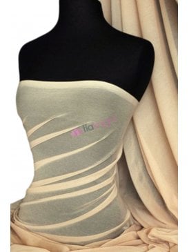 Helenka Mesh Stretch Sheer Dress Material- Natural Stone Q443 NSTN