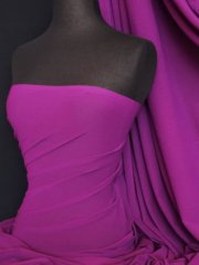 Helenka Mesh Stretch Sheer Dress Material- Purple Grape Q443 PGRP
