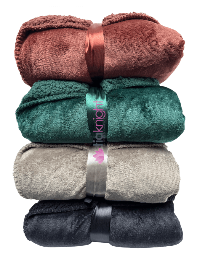 Home Essentials By Forever Dreaming Luxury Double-Layer Fluffy Fleece Throw
