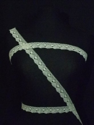 Ivory Cotton Crochet Design Trim