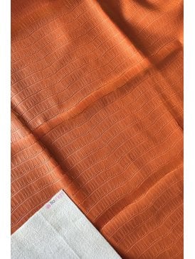 Leatherette PVC Upholstery Embossed Heavy Material- Copper Reptile SQ1032 COP