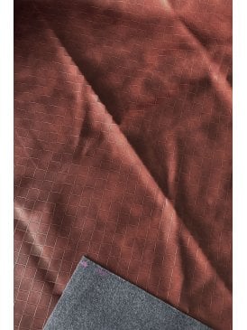 Leatherette PVC Upholstery Heavy Material- Brown Embossed SQ1037 BR