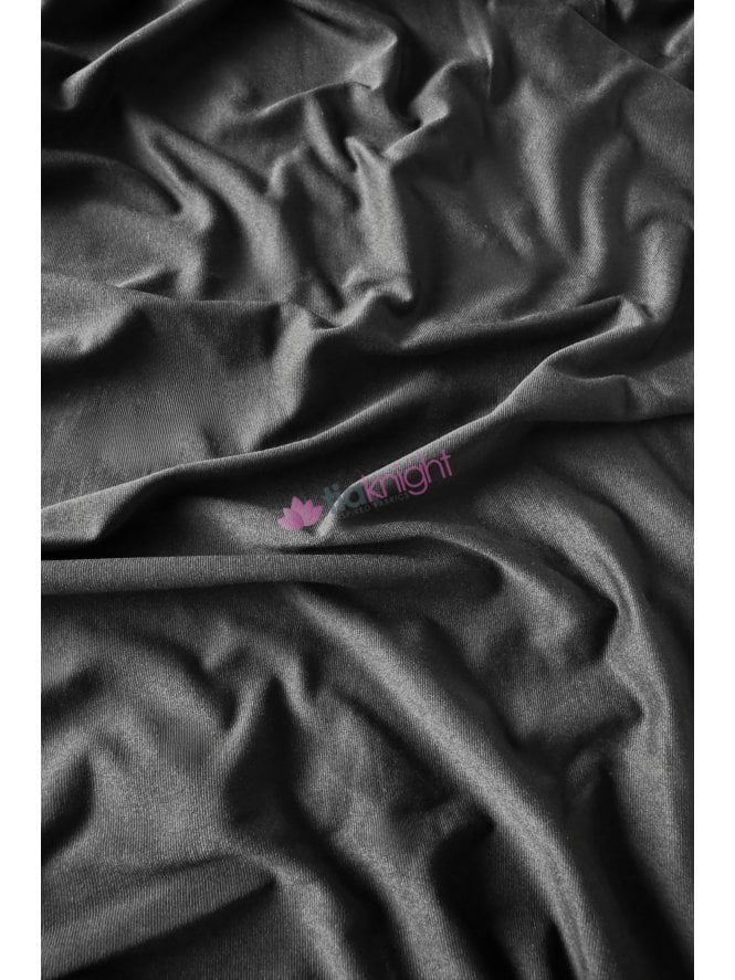 Lining 4 Way Stretch Dressmaking Fabric- Black SQ913 BK