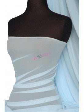 LT Power Mesh 4 Way Stretch Material- Baby Blue 109 LT BBL