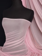 LT Power Mesh 4 Way Stretch Material- Baby Pink 109 LT BPN