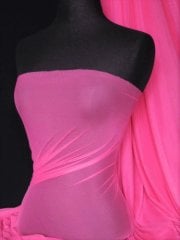 LT Power Mesh 4 Way Stretch Material- Cerise Pink 109 LT CRS