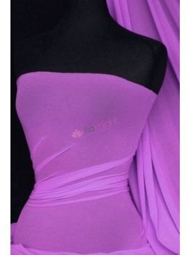 LT Power Mesh 4 Way Stretch Material- Cosmo Purple 109 LT CPPL