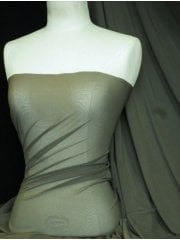 LT Power Mesh 4 Way Stretch Material- Dark Khaki 109 LT DKKH