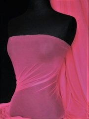 LT Power Mesh 4 Way Stretch Material- Deep Pink 109 LT DEPN