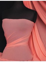 LT Power Mesh 4 Way Stretch Material- Dusky Pink 109 LT DPN